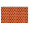 Halloween Spiral Pattern Print Polyester Doormat