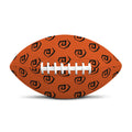 Halloween Spiral Pattern Print Rugby Ball