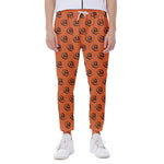 Halloween Spiral Pattern Print Scuba Joggers