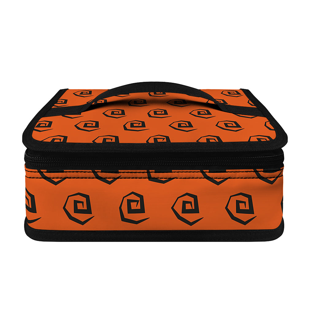 Halloween Spiral Pattern Print Small Lunch Bag