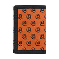 Halloween Spiral Pattern Print Trifold Wallet