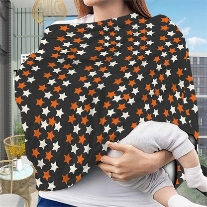 Halloween Star Pattern Print Baby Seat Cover