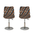 Halloween Star Pattern Print Bar Stool Covers