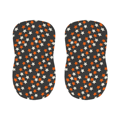 Halloween Star Pattern Print Bar Stool Covers