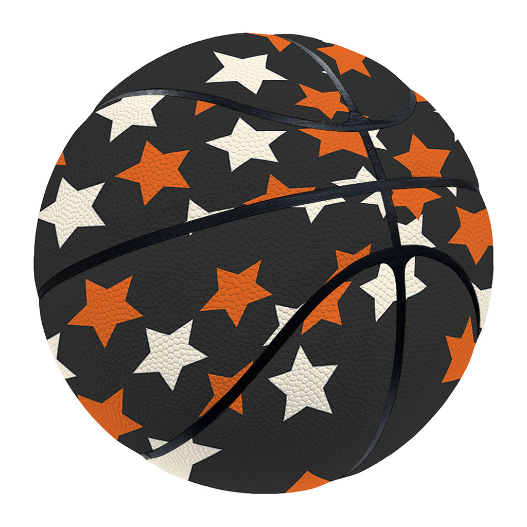 Halloween Star Pattern Print Basketball
