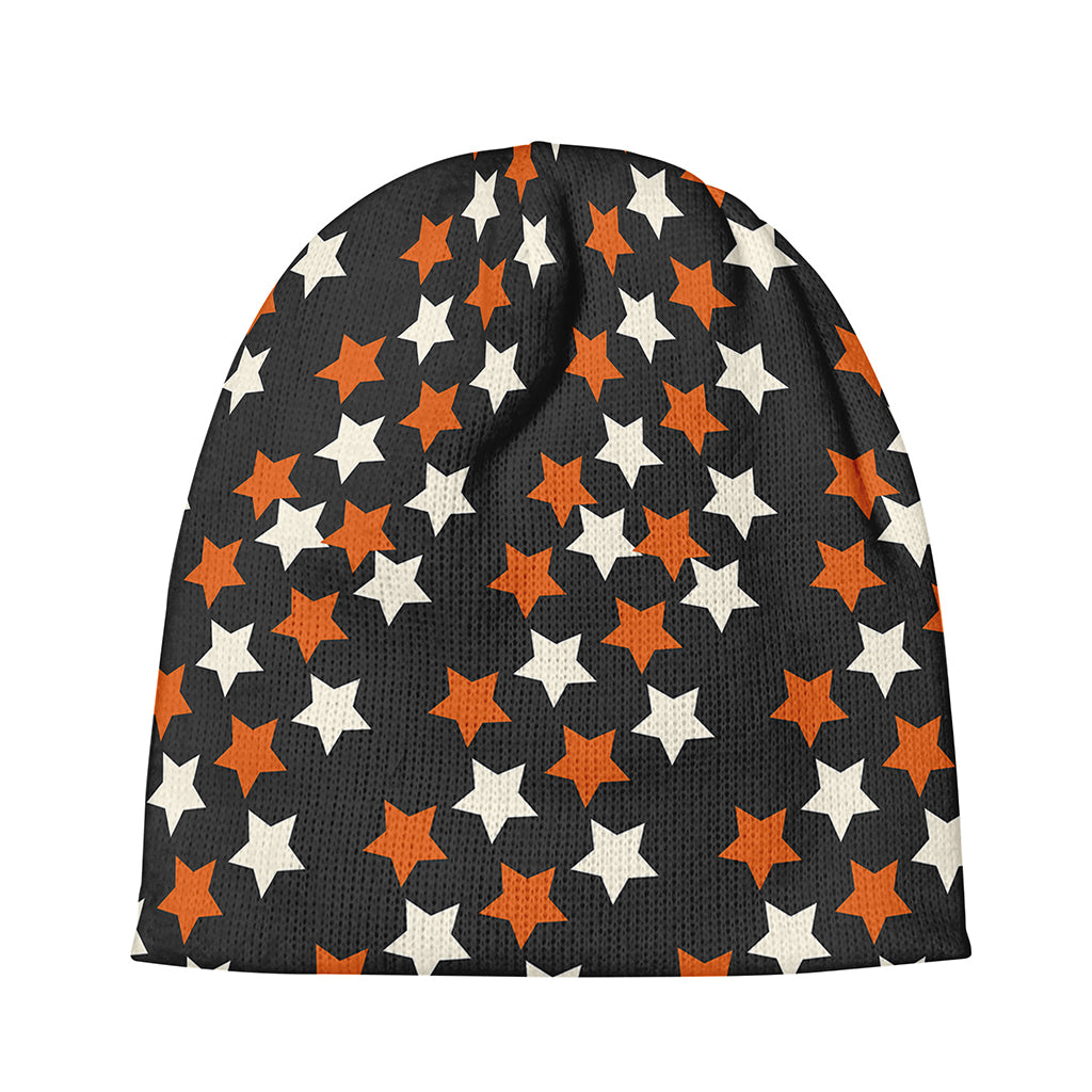 Halloween Star Pattern Print Beanie