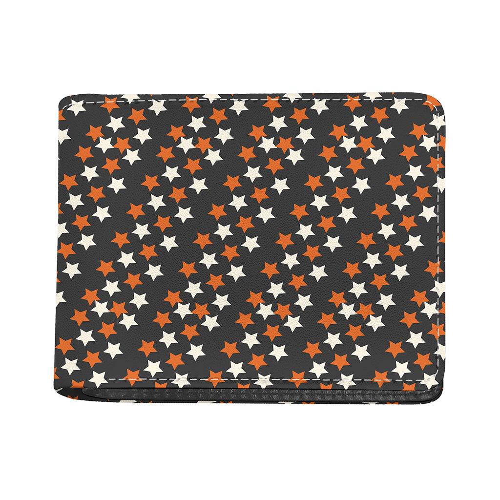 Halloween Star Pattern Print Bifold Wallet