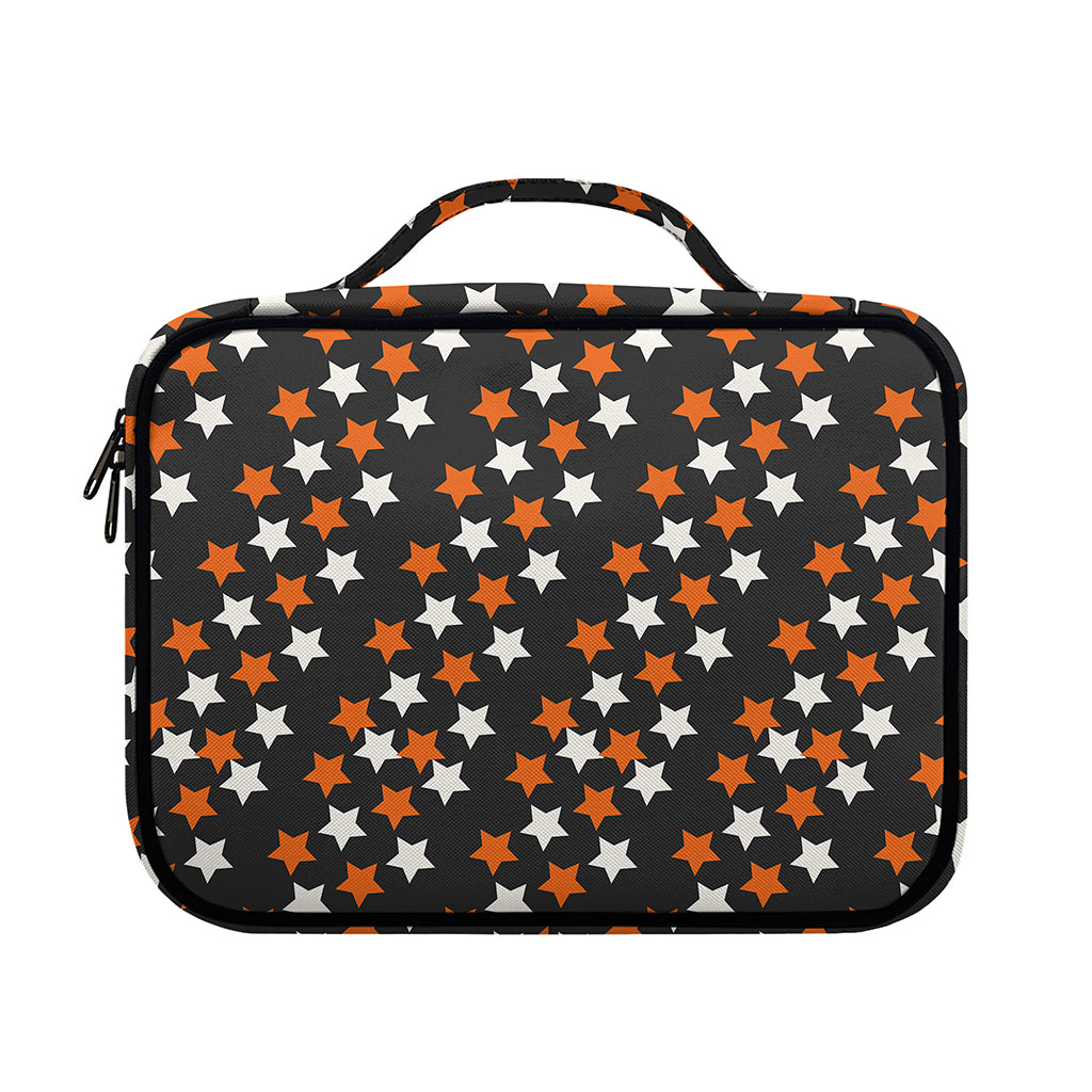 Halloween Star Pattern Print Briefcase Bible Bag