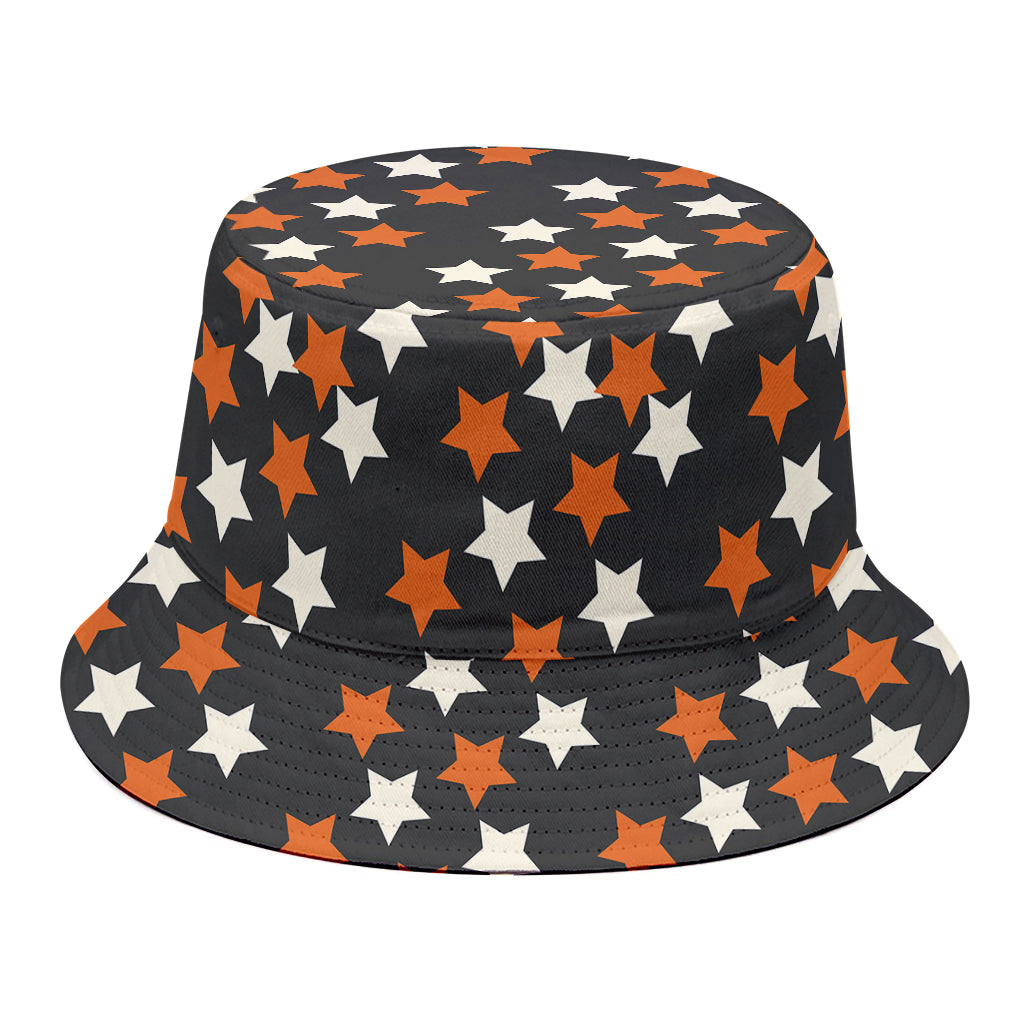 Halloween Star Pattern Print Bucket Hat