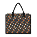 Halloween Star Pattern Print Canvas Tote Bag