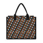 Halloween Star Pattern Print Canvas Tote Bag