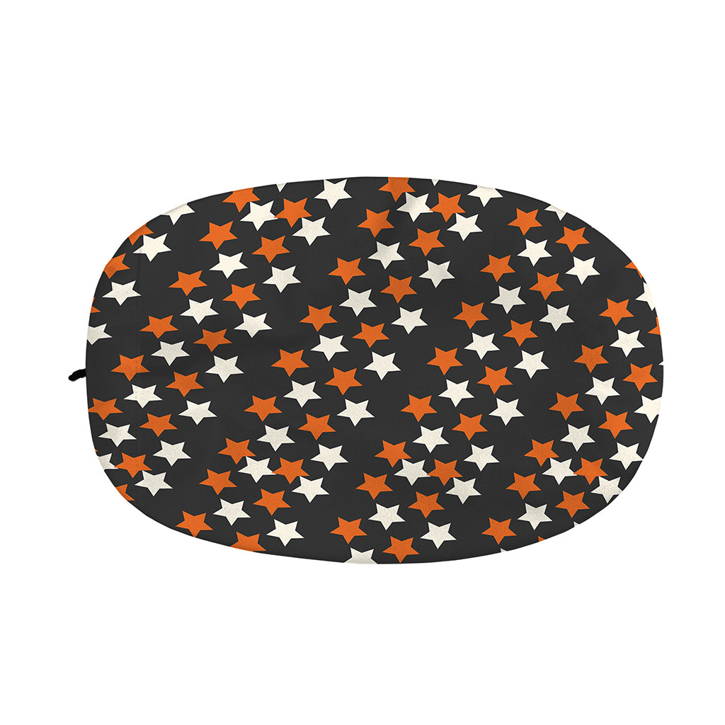 Halloween Star Pattern Print Car Side Mirror Covers