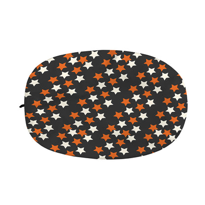 Halloween Star Pattern Print Car Side Mirror Covers