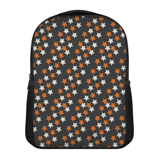 Halloween Star Pattern Print Casual Backpack