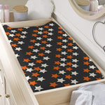 Halloween Star Pattern Print Changing Pad Cover