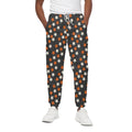Halloween Star Pattern Print Cotton Sweatpants