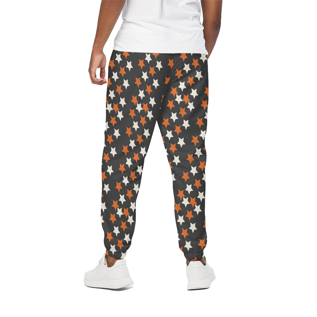 Halloween Star Pattern Print Cotton Pants