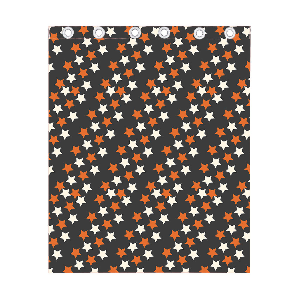 Halloween Star Pattern Print Curtain