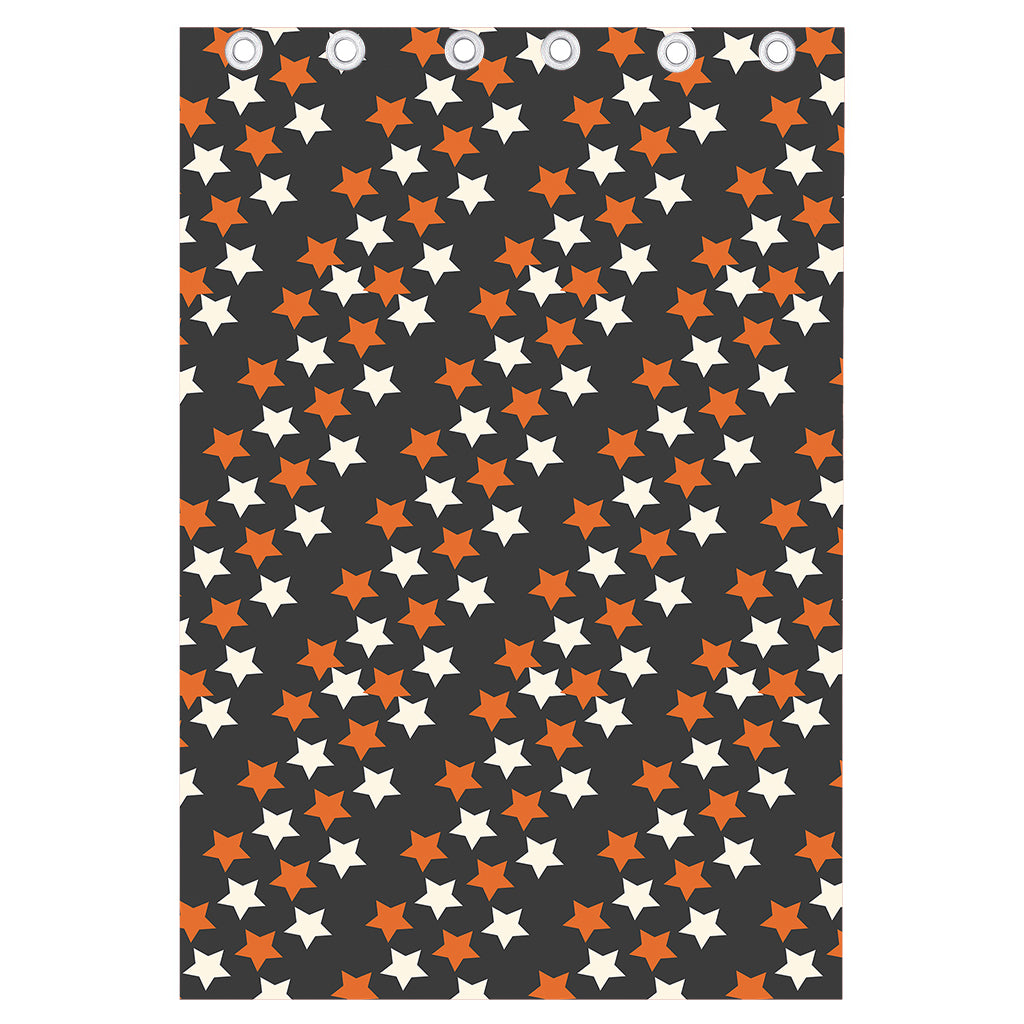 Halloween Star Pattern Print Curtain