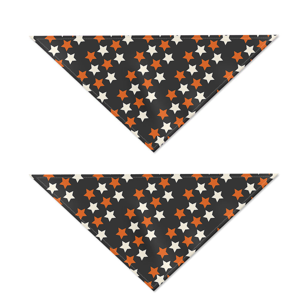 Halloween Star Pattern Print Dog Bandana