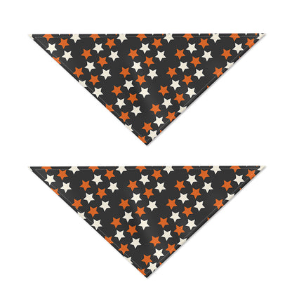 Halloween Star Pattern Print Dog Bandana