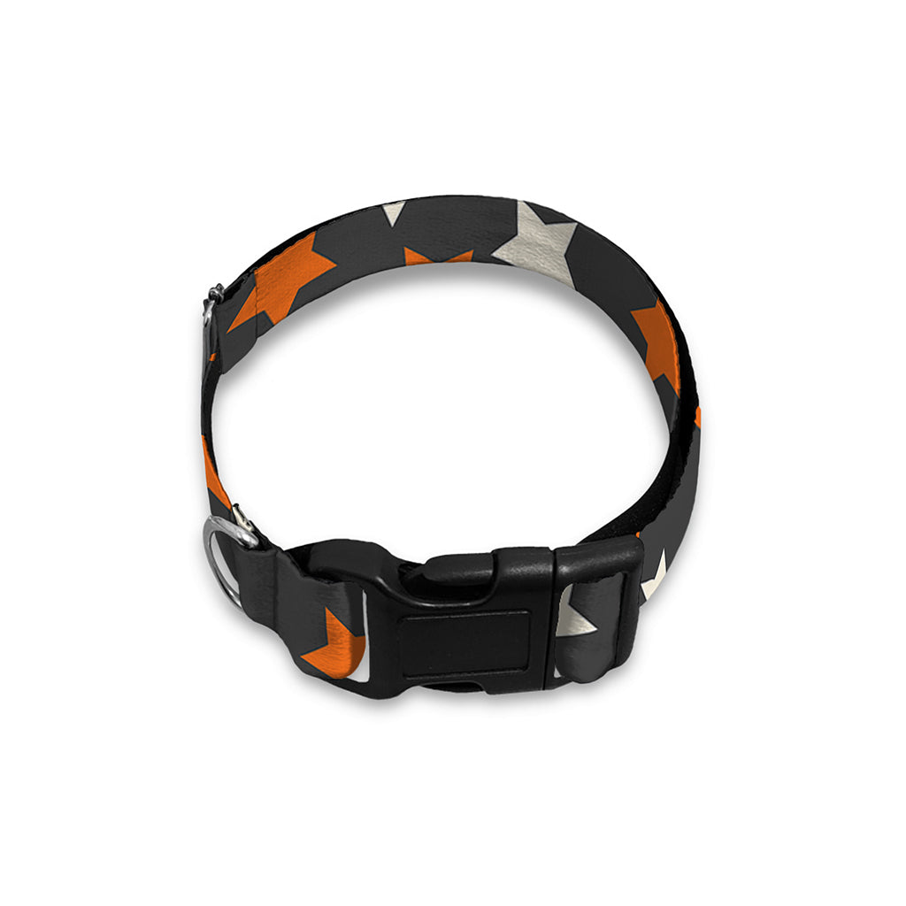 Halloween Star Pattern Print Dog Collar