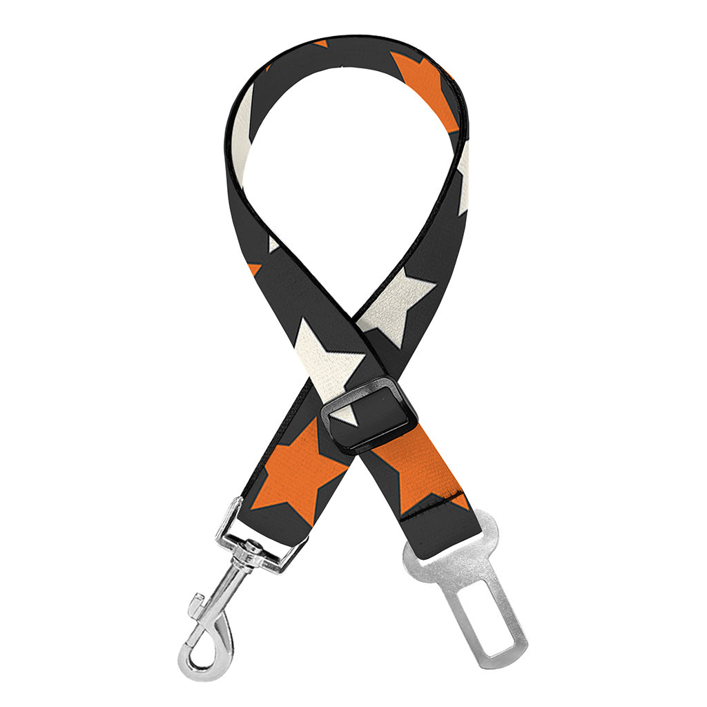 Halloween Star Pattern Print Dog Seat Belt