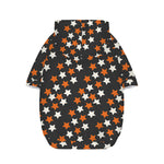 Halloween Star Pattern Print Dog Zip Up Hoodie