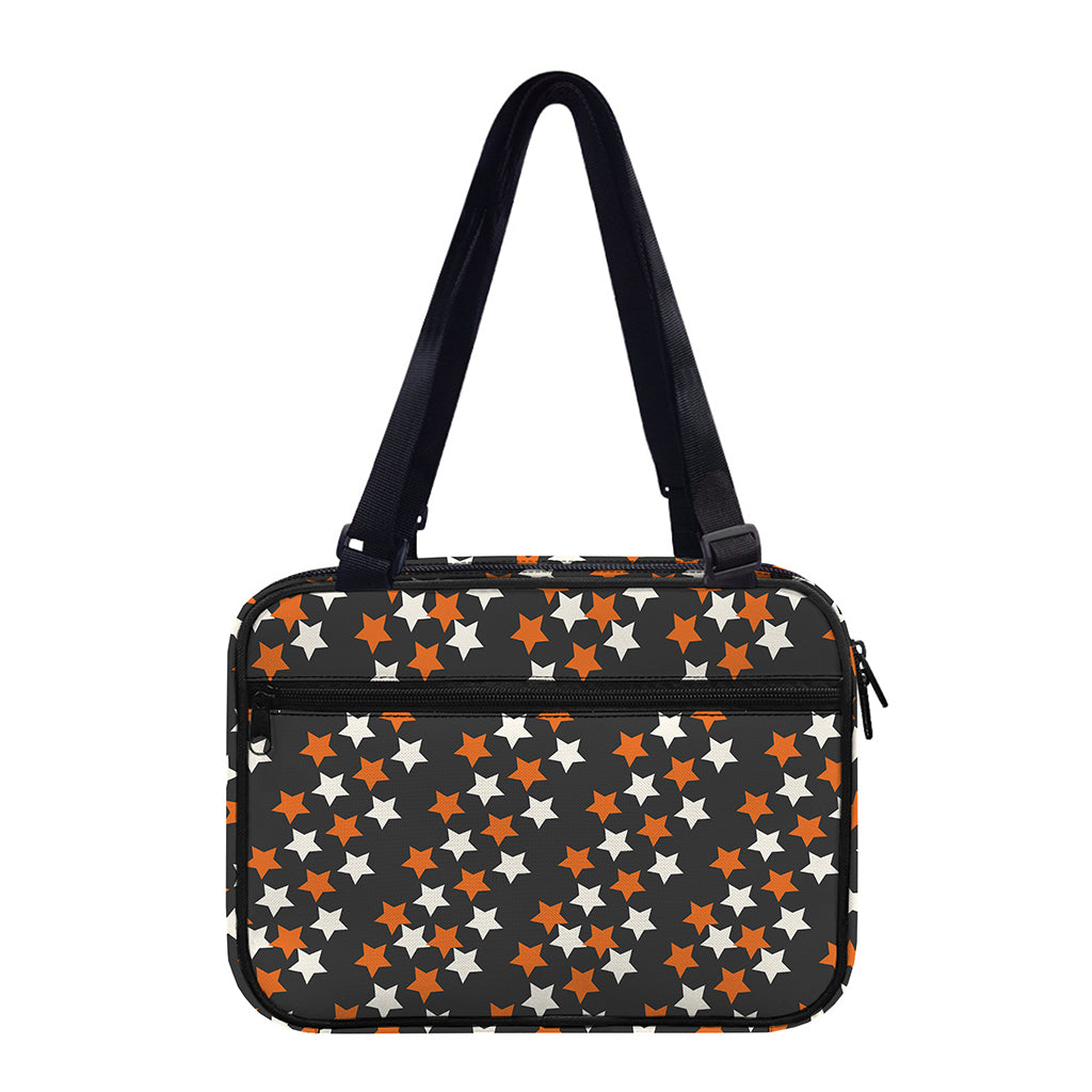 Halloween Star Pattern Print Double Strap Bible Bag