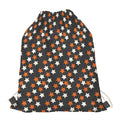 Halloween Star Pattern Print Drawstring Bag