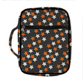 Halloween Star Pattern Print Front Pocket Bible Bag