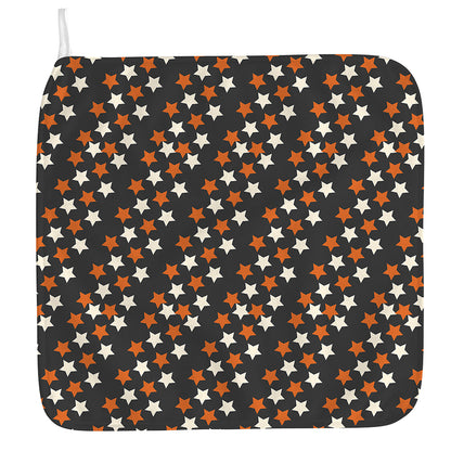 Halloween Star Pattern Print Hand Towel