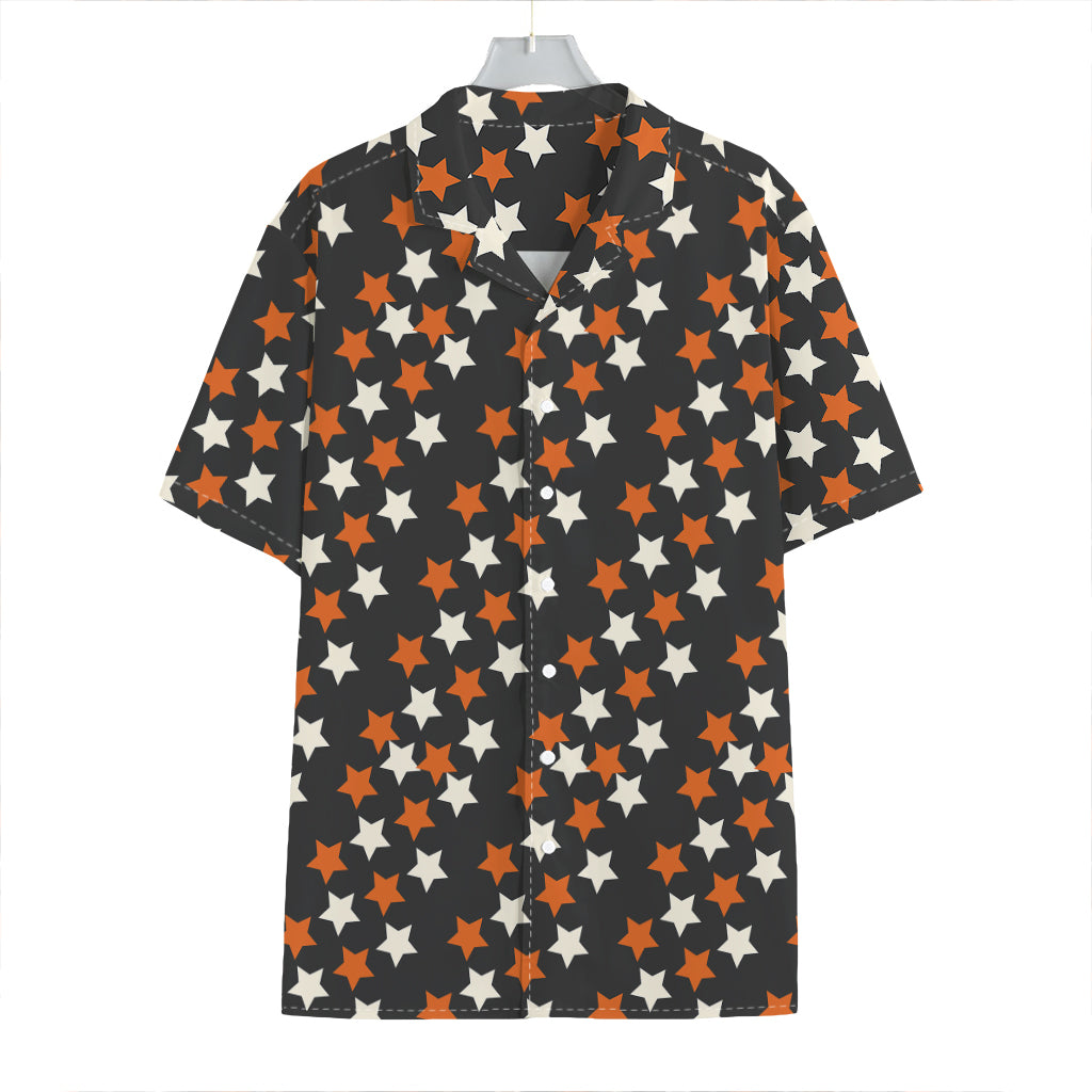 Halloween Star Pattern Print Hawaiian Shirt