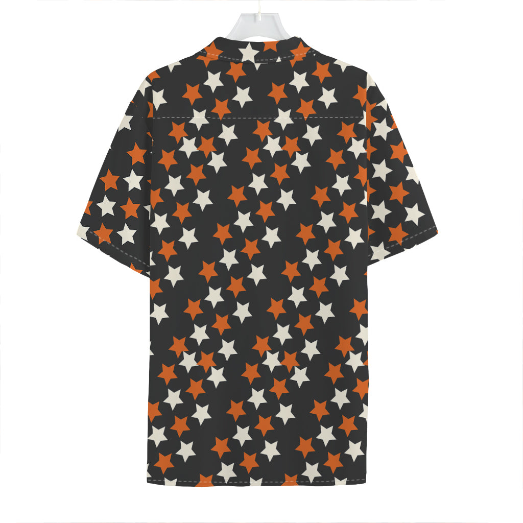 Halloween Star Pattern Print Hawaiian Shirt