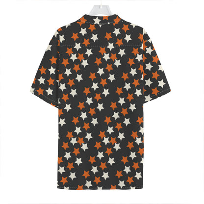 Halloween Star Pattern Print Hawaiian Shirt