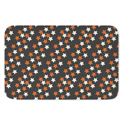 Halloween Star Pattern Print Indoor Door Mat