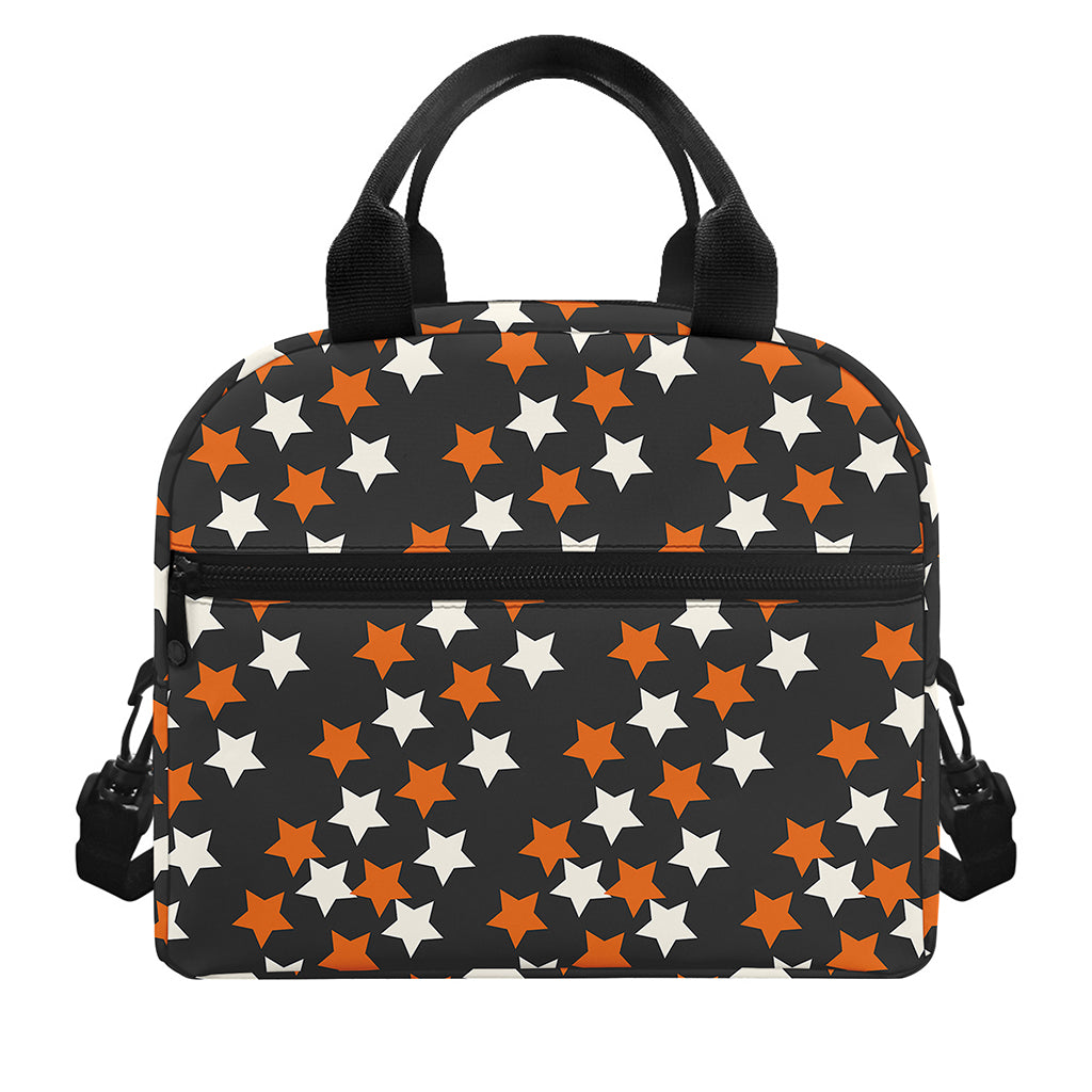 Halloween Star Pattern Print Insulated Lunch Bag