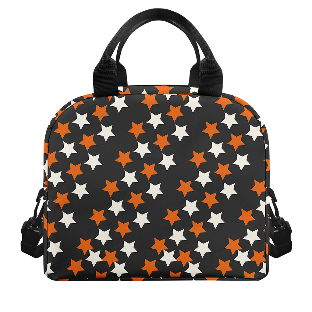 Halloween Star Pattern Print Insulated Lunch Bag