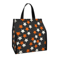Halloween Star Pattern Print Insulated Lunch Tote