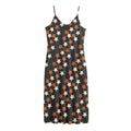Halloween Star Pattern Print Jersey Midi Cami Dress