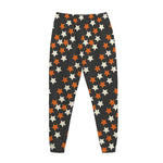 Halloween Star Pattern Print Jogger Pants
