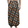 Halloween Star Pattern Print Lantern Pants
