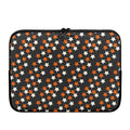 Halloween Star Pattern Print Laptop Sleeve