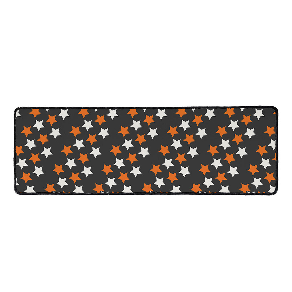 Halloween Star Pattern Print Long Kitchen Mat