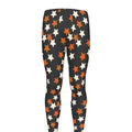 Halloween Star Pattern Print Men's Leggings