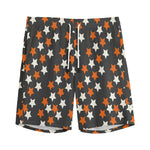 Halloween Star Pattern Print Men's Sports Shorts