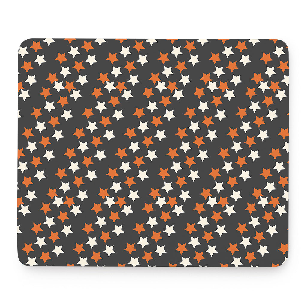 Halloween Star Pattern Print Mouse Pad