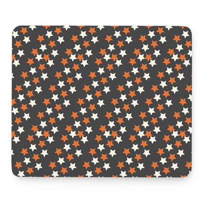 Halloween Star Pattern Print Mouse Pad