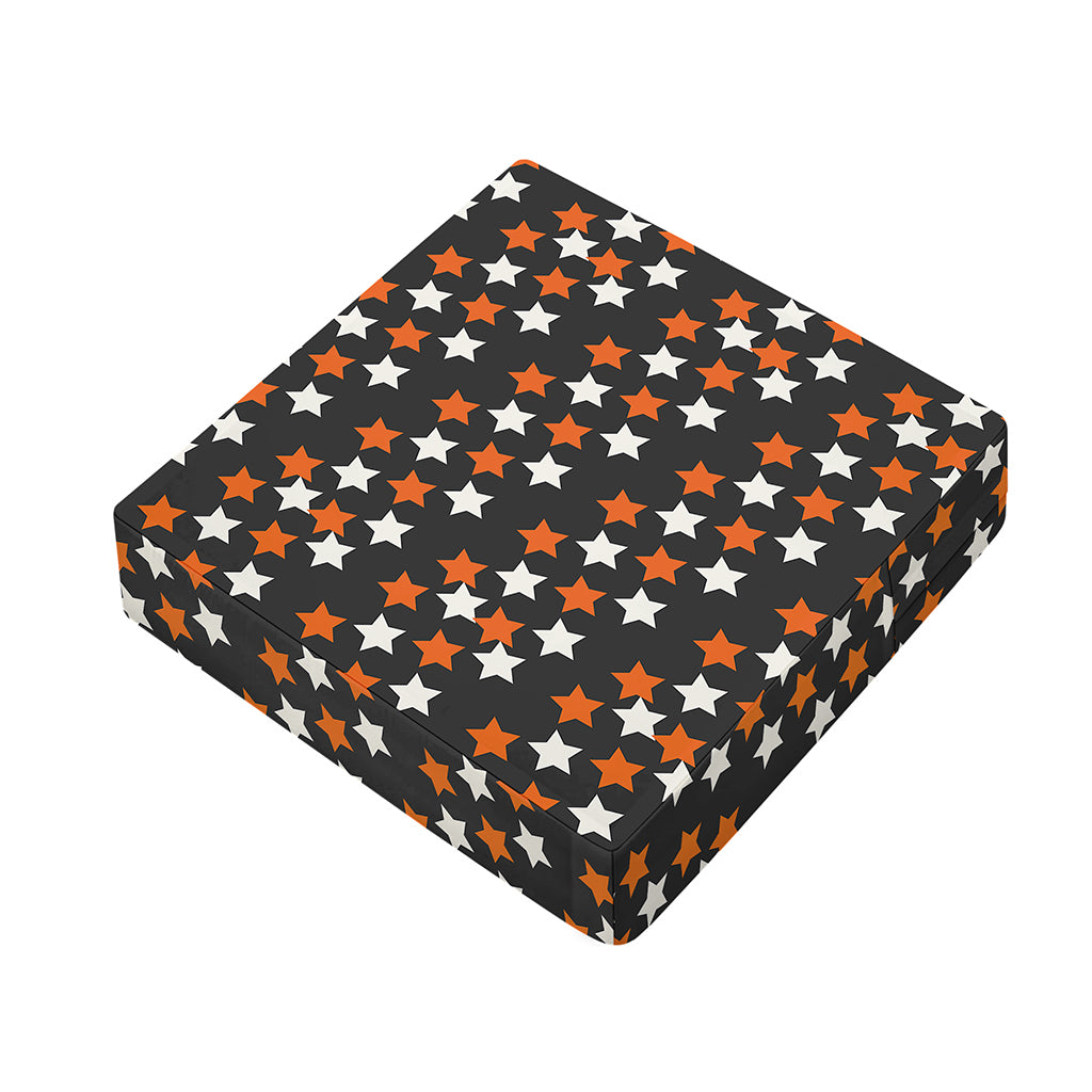 Halloween Star Pattern Print Outdoor Seat Cushion Cover