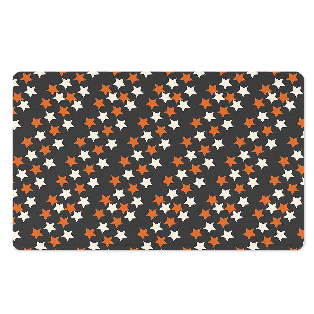 Halloween Star Pattern Print Polyester Doormat